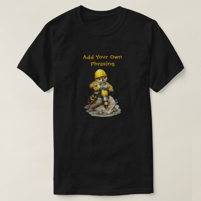 T-shirt "Marteau-piqueur" (Design devant)