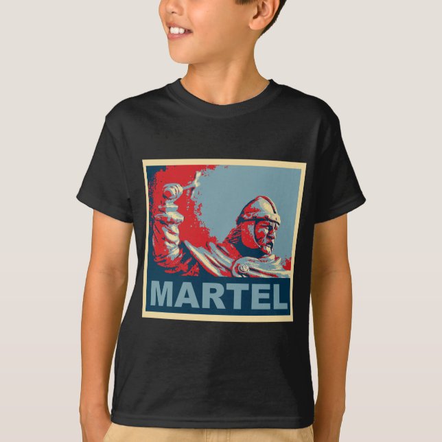 T-shirt Martel (couleurs d'espoir) (Devant)
