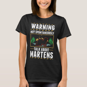 T-shirt Marten Badger Pine Marten