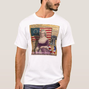 T-shirt Martha Washington ?ère Madame de premier América