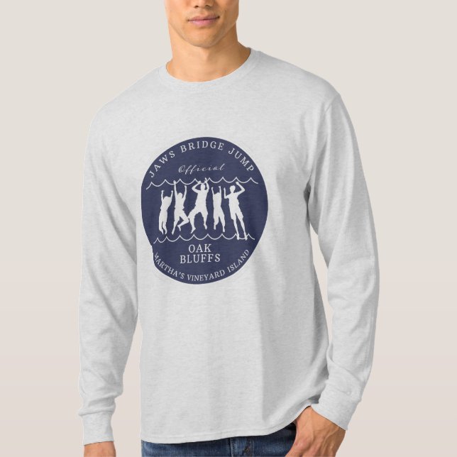 T-shirt Martha's Vineyard Bridge Jump Long Sleeve (Devant)