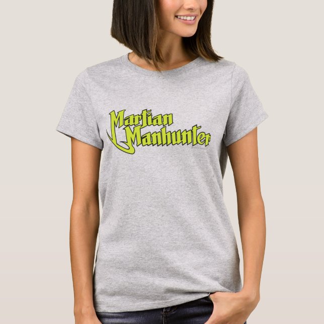 T-shirt Martian Manhunter Logo (Devant)