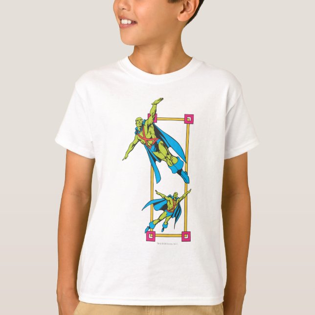 T-shirt Martian Manhunter Soars (Devant)