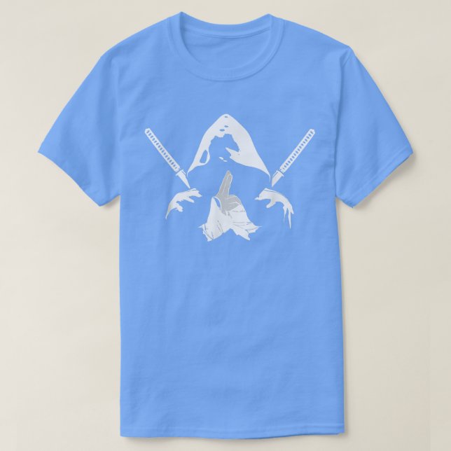 T-shirt Martie du guerrier de Ninja bushido samurai (Design devant)