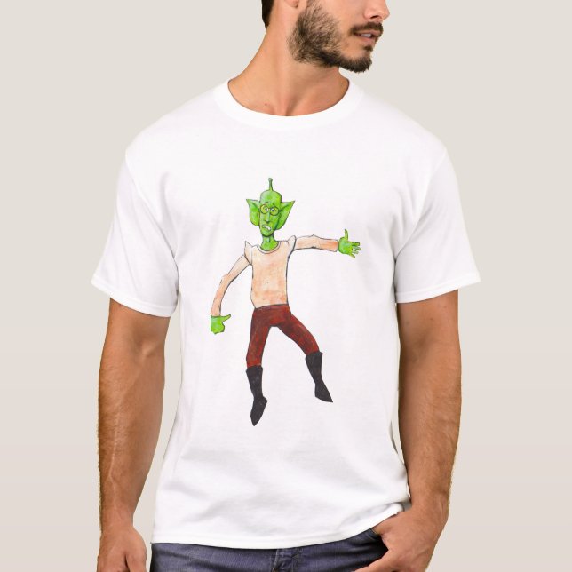 T-shirt Martien flottant (Devant)