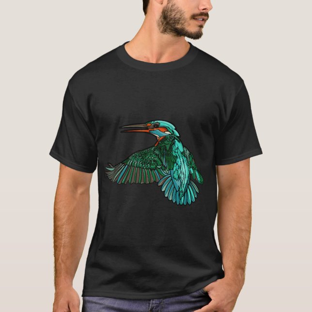 T-shirt martin-pêcheur (Devant)