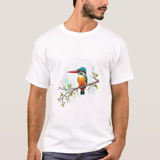 T-shirt martin pêcheur