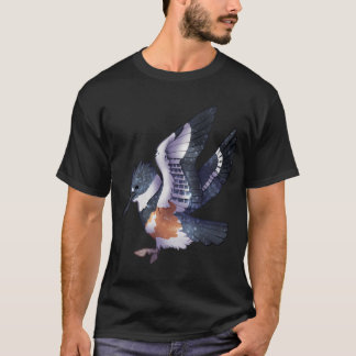 T-shirt Martin-pêcheur à ceinture Cozy