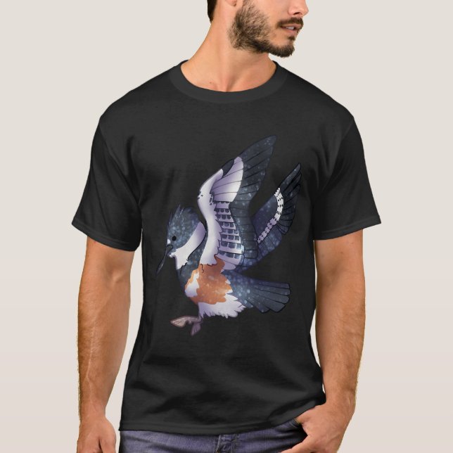 T-shirt Martin-pêcheur à ceinture Cozy (Devant)