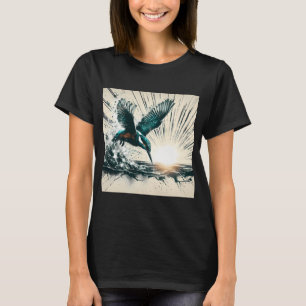 T-shirt Martin-pêcheur, Art Généré par l'Ia