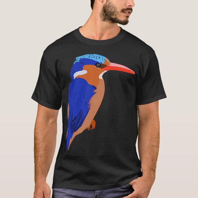 T-shirt Martin-pêcheur commun (Devant)