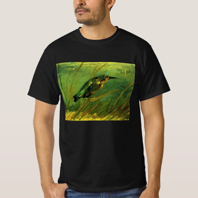 T-shirt Martin-pêcheur de Vincent van Gogh (Devant)