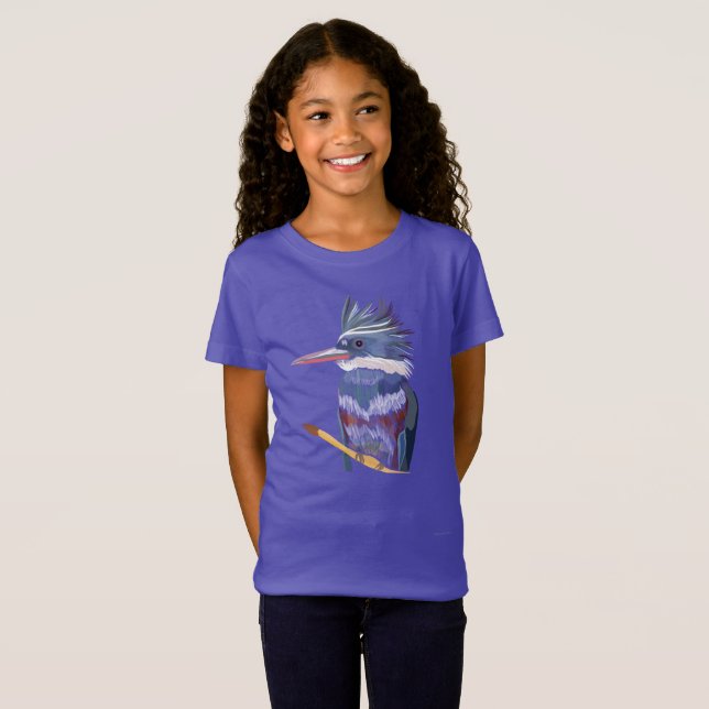T-Shirt Martin-pêcheur magnifique (Devant entier)
