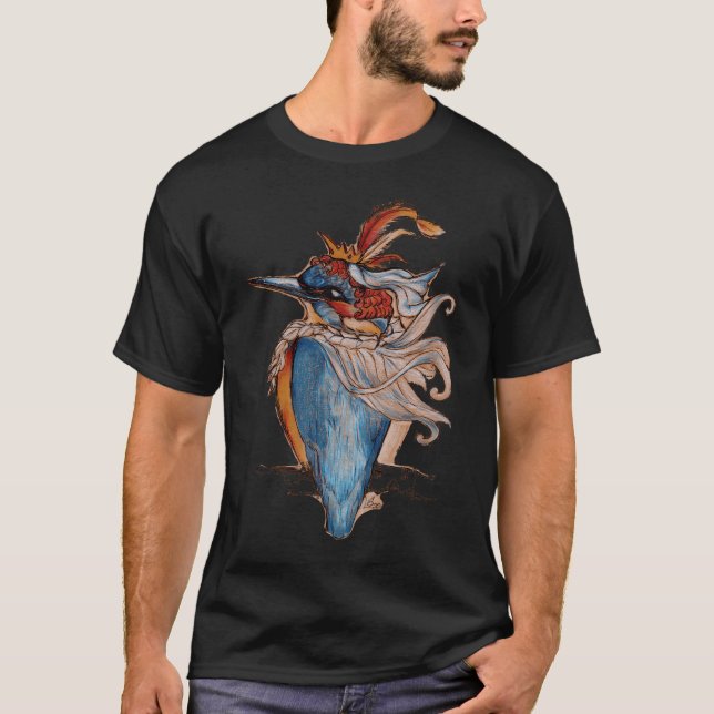 T-shirt martin-pêcheur roi roi (Devant)