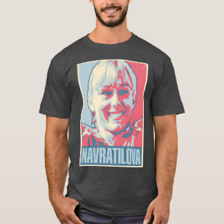 T-shirt Martina Navratilova TennisPoster CADEAU PARFAIT PO
