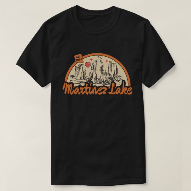 T-Shirt Martinez Lake, Arizona (Design devant)