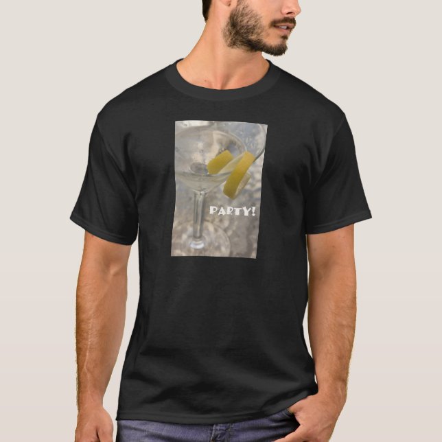 T-SHIRT MARTINI PARTY ! (Devant)