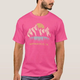 T-shirt Martinsville Virginia Mountain Sunset Sunrise VA