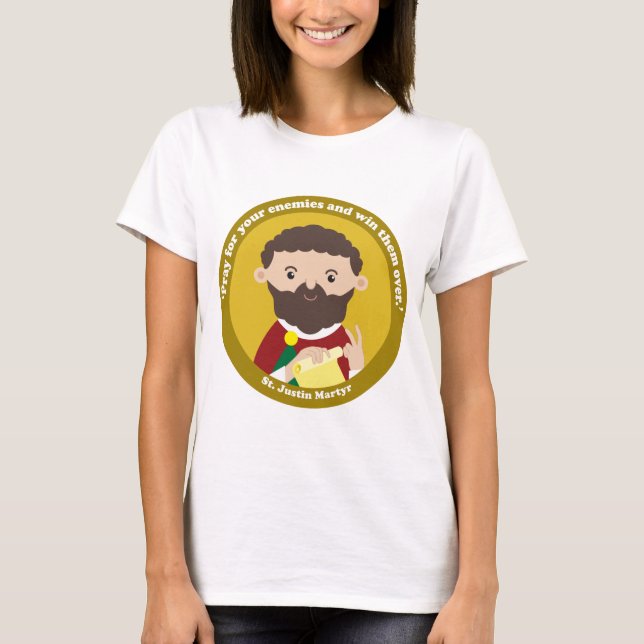 T-shirt Martyr de St. Justin (Devant)