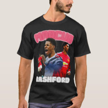 Marus Rashford Bootleg/Football Vintage/Tête de Fo