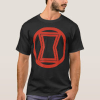 Marvel Black Widow Simple Logo 