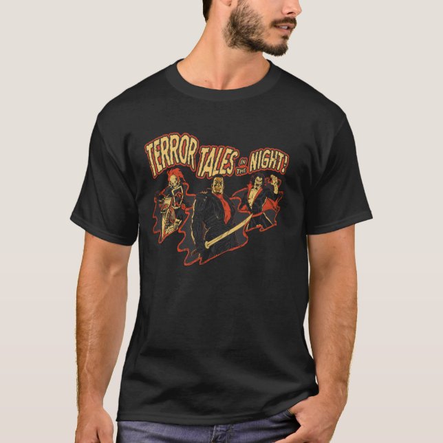 T-shirt Marvel Blade Ghost Rider & Morbius Terror Tales in (Devant)