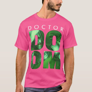T-shirt Marvel Doctor Doom Grand Portrait empilé Tex