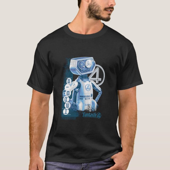 T-shirt Marvel Les Premiers Pas de Fantastic Four Herbie V (Devant)