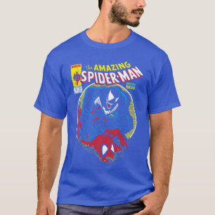 T-shirt Marvel SpiderMan VS Venom Bataille Sanglante Comic