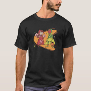 T-shirt Marvel WandaVision Sorcière Écarlate Vision Rétro