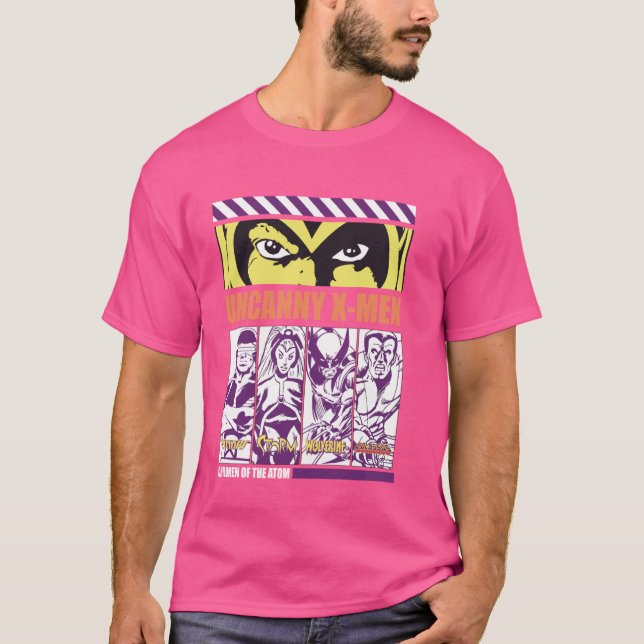 T-shirt Marvel X-Men Uncanny X-Men Enfants De L'Atom Vi (Devant)