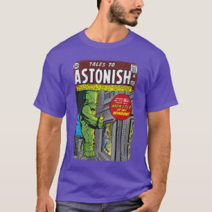 T-shirt Marvelaleso Étonner Monstre À Ma Fenêtre Comic VN
