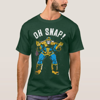 T-shirt Marvelhanos Space Oh Snap Style de Bande Dessinée
