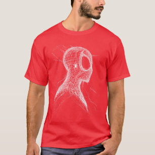 T-shirt Marvelhe Amazing SpiderMan Web Silhouette Bande De