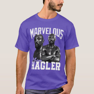 T-shirt Marvelous Marvin Hagler Boing Legend Signature Vin