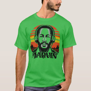 T-shirt Marvin Gaye Conception Vintage Iconique