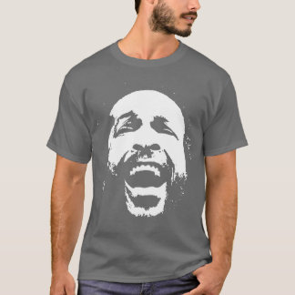 T-shirt Marvin Gaye et blanc