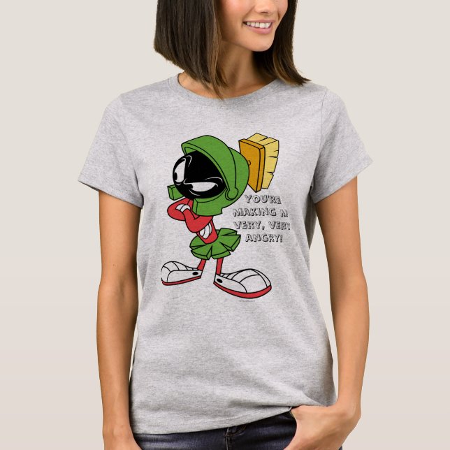 T-shirt MARVIN LE MARTIAN™ agacé (Devant)