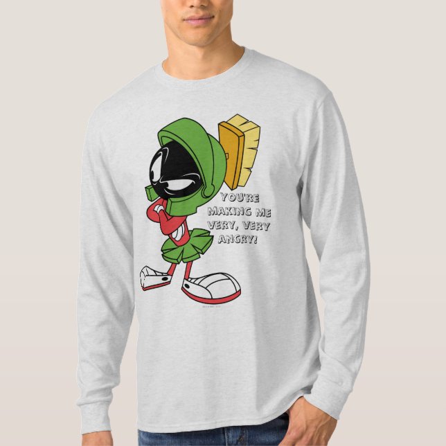 T-shirt MARVIN LE MARTIAN™ agacé (Devant)