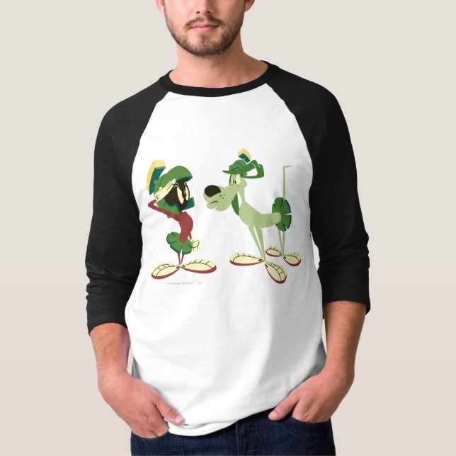 T-shirt MARVIN LE MARTIAN™ et K-9 (Devant)