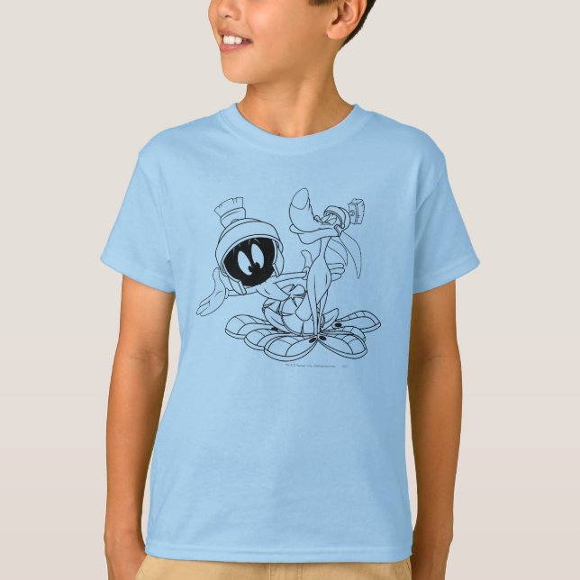 T-shirt MARVIN LE MARTIAN™ et K-9 (Devant)