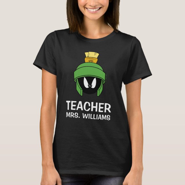 T-shirt MARVIN LE MARTIAN™ Mad Teacher (Devant)