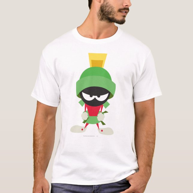 T-shirt MARVIN LE MARTIEN ™ Prêt à attaquer (Devant)