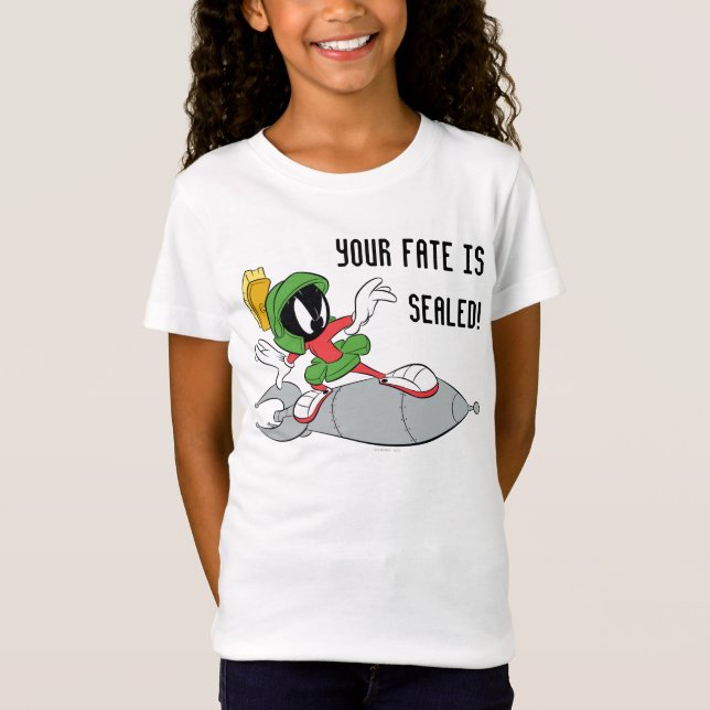 T-Shirt MARVIN MARTIAN™ Riding Rocket (Devant)