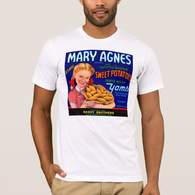 T-shirt Mary Agnes Louisiana Yams (Devant)