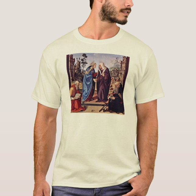 T-shirt Mary et St Elizabeth Saint-Nicolas et St Anthon (Devant)