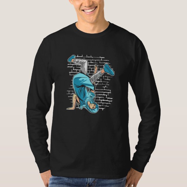 T-shirt Mary mère de Jésus Breakdancing  Breakdance Hip  (Devant)