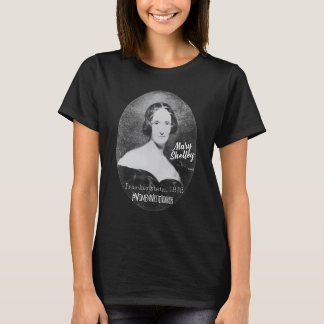 T-shirt Mary Shelley Frankenstein Horreur gothique (Devant)