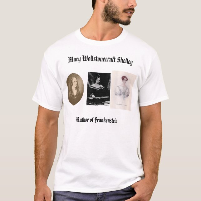 T-shirt Mary Shelley, Mary_shelley, Mary Shelley, Mary… (Devant)