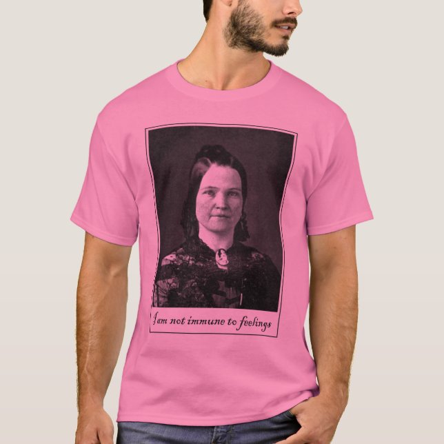 T-shirt Mary todd Lincoln - histoire bue (Devant)